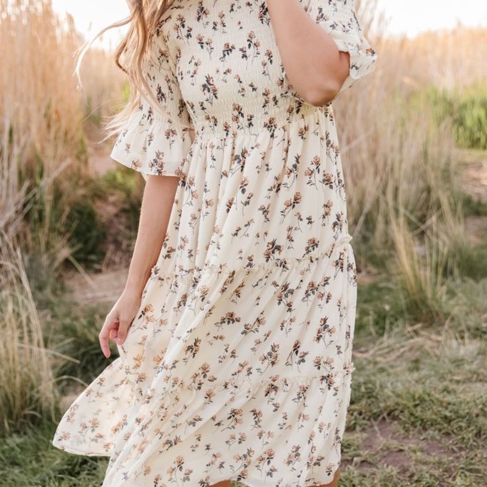 JessaKae Wandering Willoughby Dress Vintage Floral - Picture 3 of 16